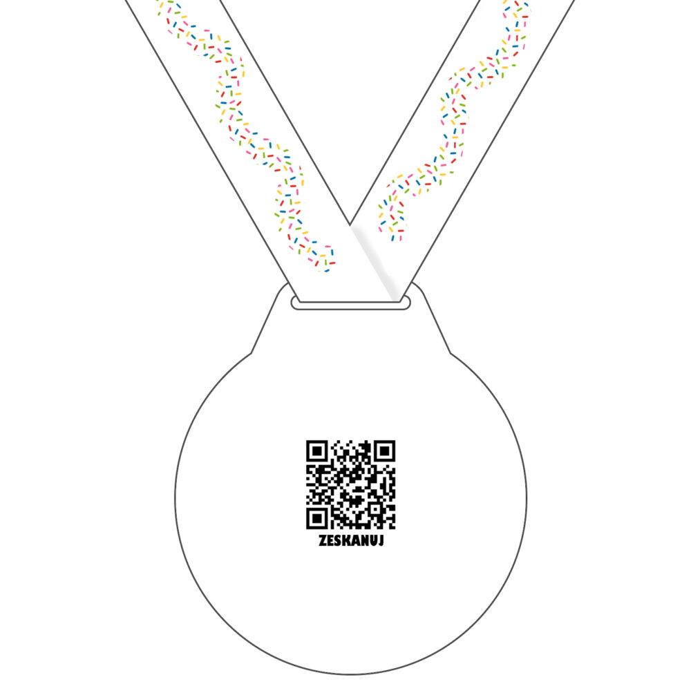 Dziewczyna na medal - medal dla dziewczyny - medal z nagranymi życzeniami dźwiękowymi - gadający medal - obrazek 2